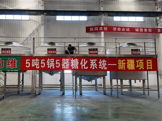 东源精酿啤酒设备厂—5吨精酿啤酒设备—新疆项目